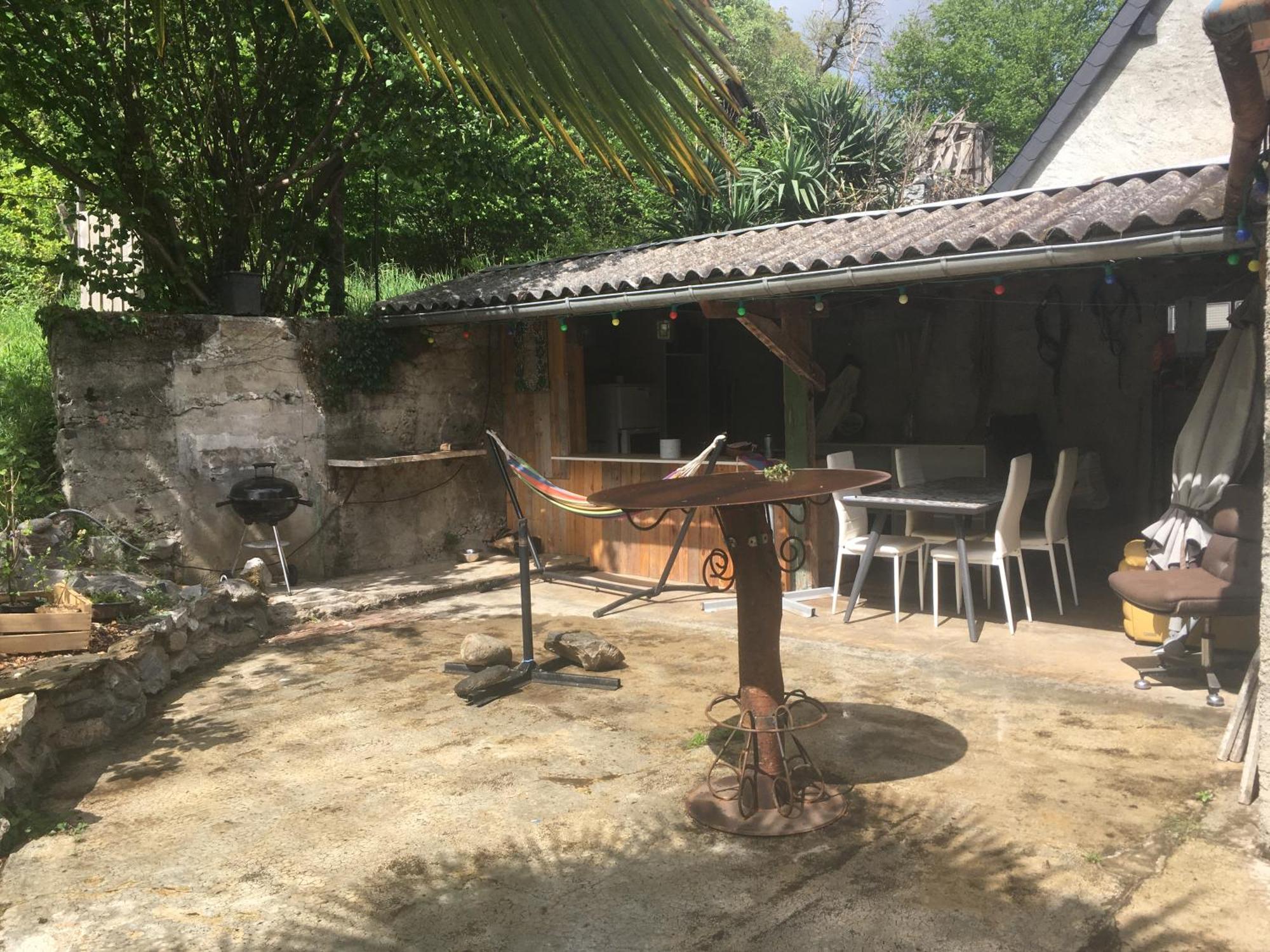 La Auarje: Appartement Avec Jardin & Terrasse Cierp Eksteriør billede