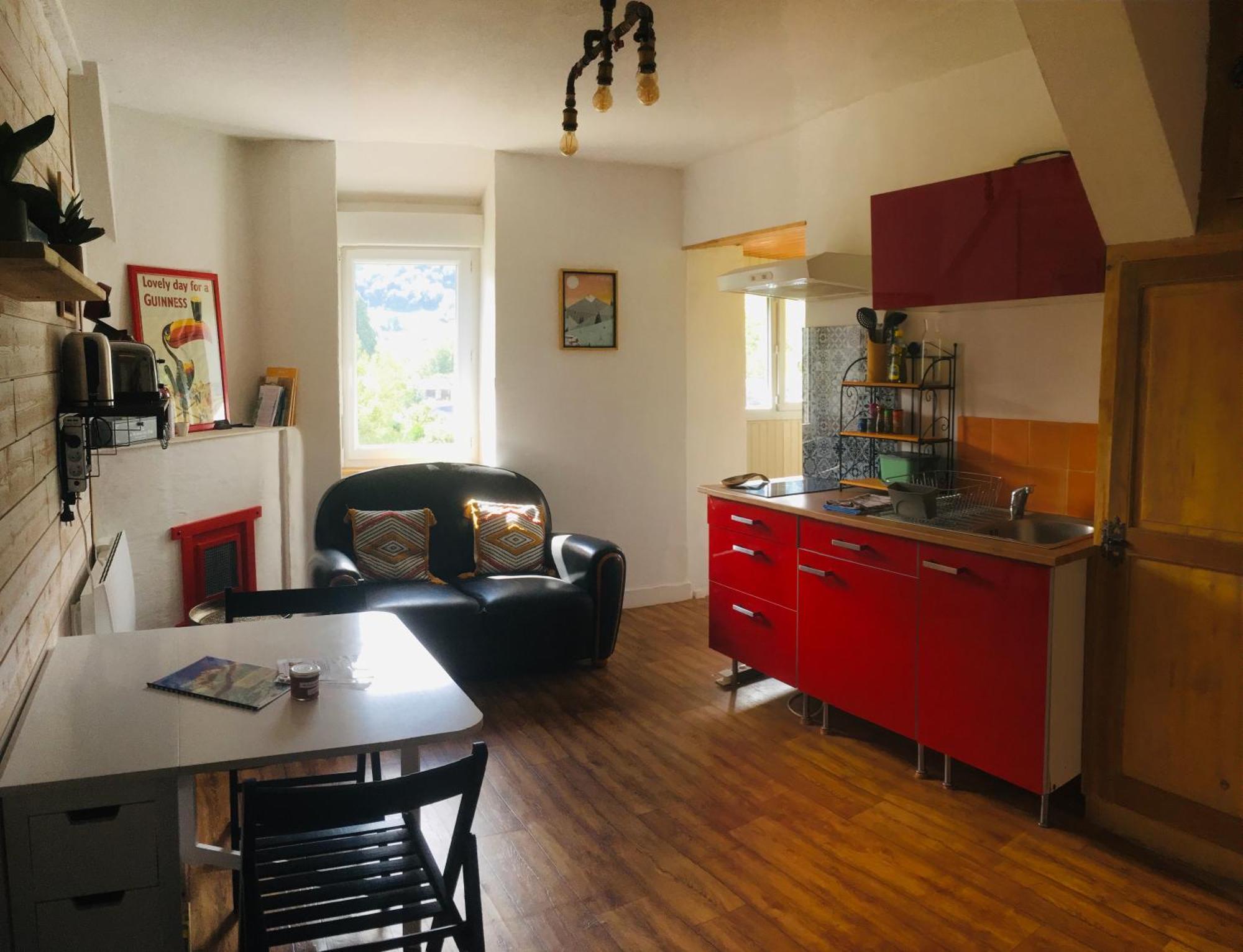 La Auarje: Appartement Avec Jardin & Terrasse Cierp Eksteriør billede